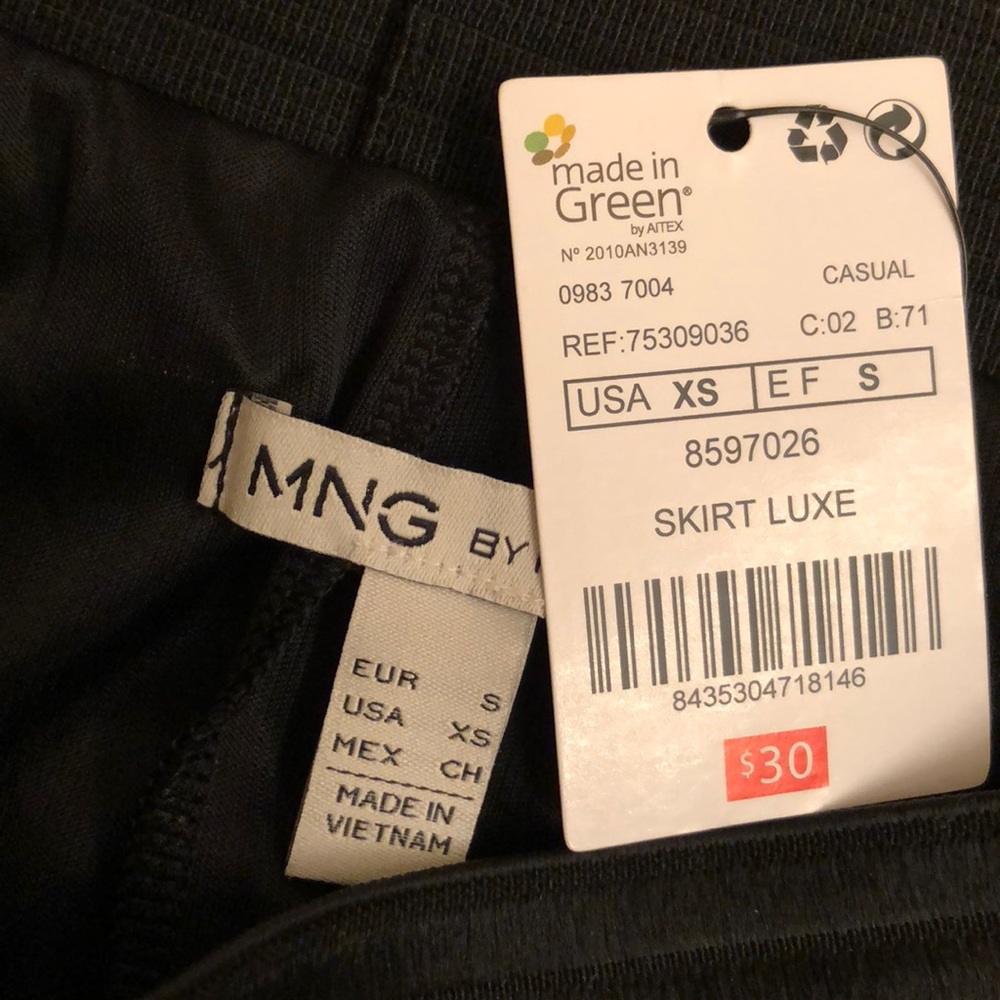 NWT MNG Mini Skirt Sz S/XS - Picture 2 of 2